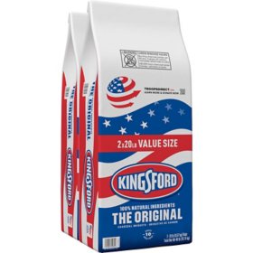 Kingsford Original Charcoal Briquettes, 2-Pack (20 lbs.)