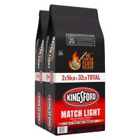 Kingsford Match Light Instant Charcoal Briquettes, 16 Pounds Each, Pack of 2