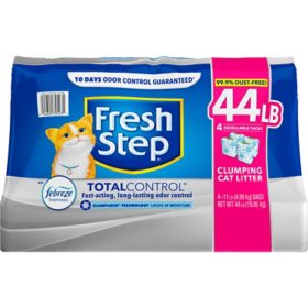 Fresh Step Total Control Scented Clumping Litter with Febreze 44 lbs.