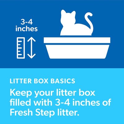 Fresh step cat litter sams club sale