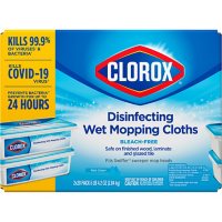 Clorox Disinfecting Wet Mopping Pad Refills, Bleach Free, Rain Clean Scent (28 ct., 2 pk.)
