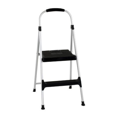 Plastic 2 discount step folding stool