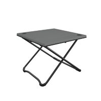 Cosco 24" Square Folding Camping Table, Gray Resin and Steel Frame