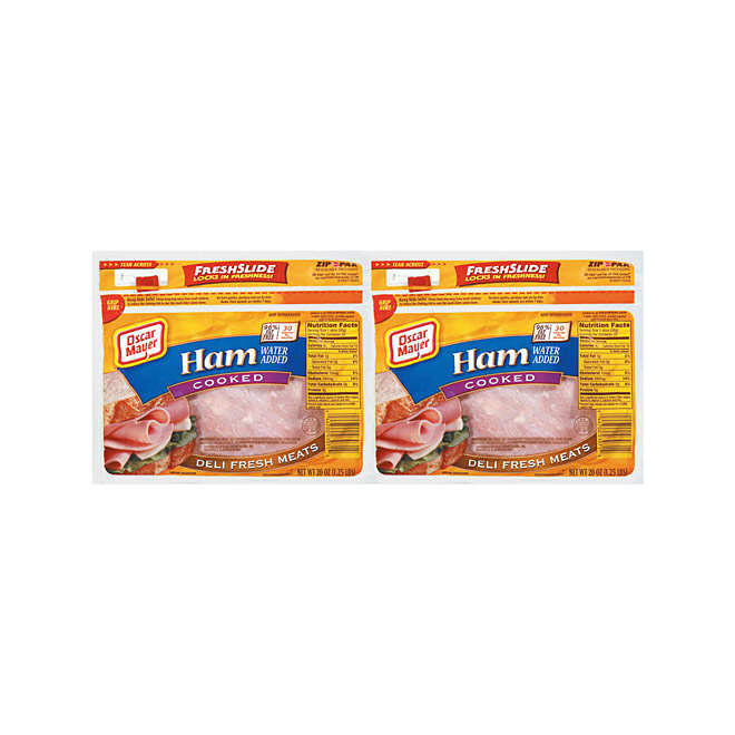 Oscar Mayer® Cooked Ham 20 oz. - 2 ct.