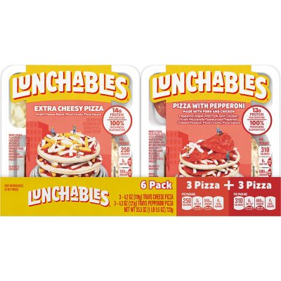 Homemade Pizza Lunchable for Back to School - Glitter On A Dime