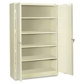 Tennsco 78" High Jumbo Combination Steel Storage Cabinet, Select Color
