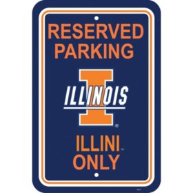 Rico NCAA Sports /& Fitness Parking Sign