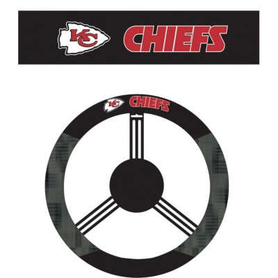 NFL Kansas City Chiefs Leather Steering Wheel Cover – SPORTS NATION