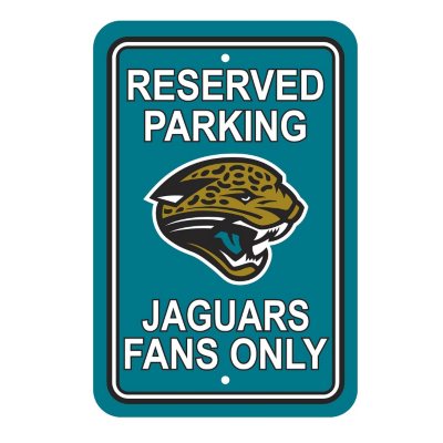 NFL Jacksonville Jaguars Parking Sign Sam's Club