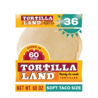 Tortilla Land Uncooked 8" Soft Flour Tortillas (36 ct.)