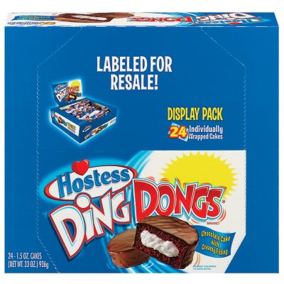 Hostess Ding Dongs 127 Oz 16 Pk Sams Club 