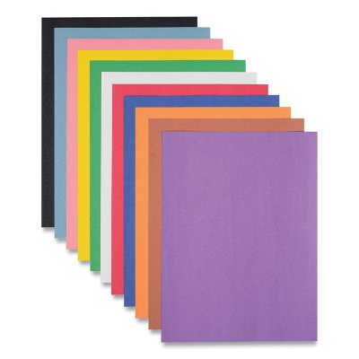 Colorations® Sky Blue 9 x 12 Heavyweight Construction Paper Pack