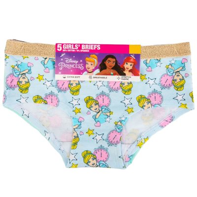 7 New Pairs Girl's 4T Cotton Brief Underwear Panties Disbey Frozen