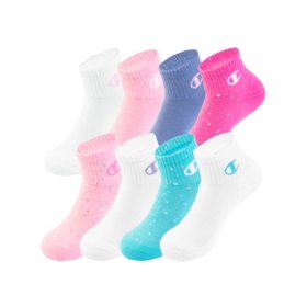 Champion Kids 8-Pack Quarter Sock