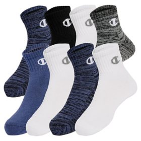 Champion Kids 8-Pack Quarter Sock