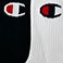 Black/White Pack, variant on Champion Kids 8-Pack Crew Sock