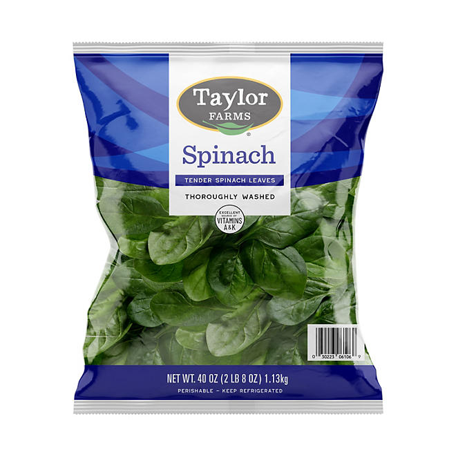 Spinach 2.5 lbs.