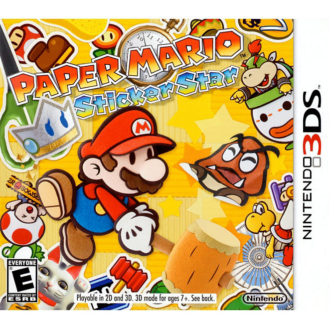 Paper Mario: Sticker Star - 3DS