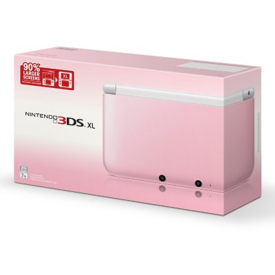 Nintendo 3DS XL - Pink/White - Sam's Club