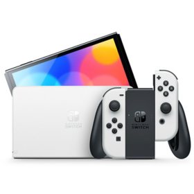 Nintendo Switch - OLED Model - White Joy-Con