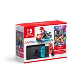 Nintendo Switch Mario Kart 8 Deluxe Bundle with 12-month Nintendo Switch Online Individual Membership