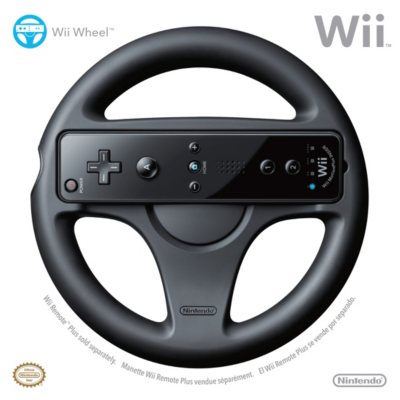 Wii Console (black) + Mario kart Wii + Wii Sport - Wii Stuff