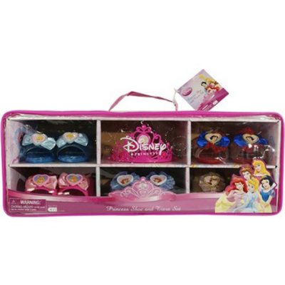 Disney princess dressing 2025 up shoe set