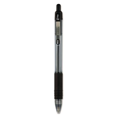 Zebra - Z-Grip Retractable Ballpoint Pen, Black Ink, Medium - 24