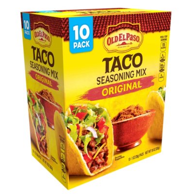 Old El Paso Original Taco Seasoning Mix (1 oz. ea., 10 pk.) Sam's Club