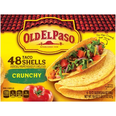 Old El Paso Crunchy Taco Shells ( oz., 4 pk.) - Sam's Club