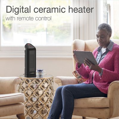 Lasko CT16670 Digital Ceramic Tower Heater with Remote Control - Sam's Club