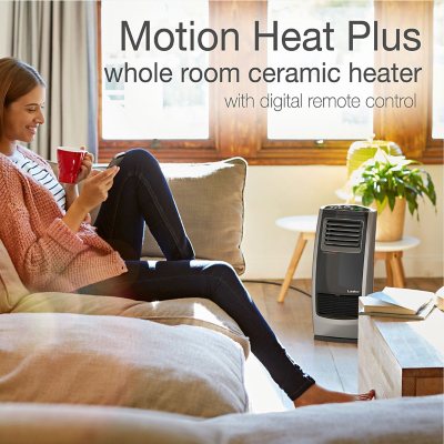 Lasko CC23185 Motion Heat Plus – Whole Room Ceramic Heater with Remote -  Sam's Club