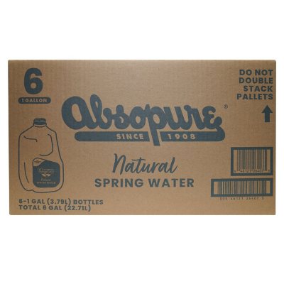 Publix Spring Water, 6 Pack