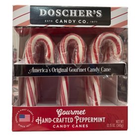 Doscher's Gourmet  Hand-Crafted Peppermint Candy Canes (15 ct.)