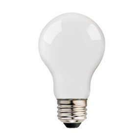 SYLVANIA LED TruWave A19 Light Bulb, 100W = 15W, Medium Base, Dimmable, Frosted - 6 Pack		