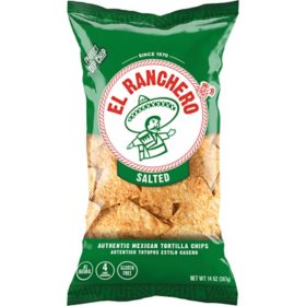 El Ranchero Tortilla Chips with Salt (14 oz.)