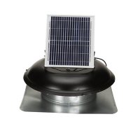 US Sunlight, 9010TR, Black, 10-Watt Solar Attic Fan