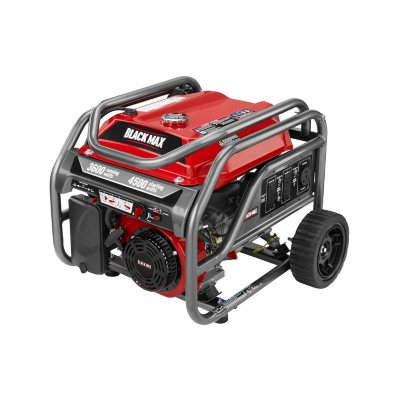 Black Max 3,600-Watt Portable Gas Generator