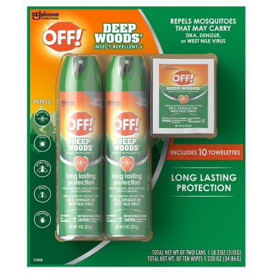 OFF! Deep Woods Dry Insect Repellent Set