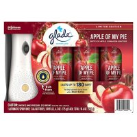 Glade Automatic Spray Air Freshener, Holder + 3 Refills (Choose Scent)