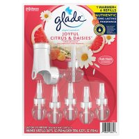 Glade PlugIns Scented Oil, Warmer + 6 Refills (Choose Your Scent)