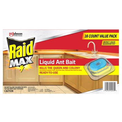 Raid Max Liquid Ant Baits 2 x 8 ct. - Sam's Club