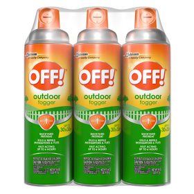 OFF! Outdoor Insect and Mosquito Repellent Fogger 16 oz., 3 pk.