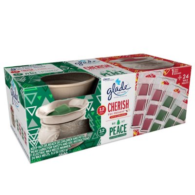 GLADE WAX MELTS WARMER+24 MELTS - Sam's Club