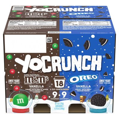 YoCrunch Lowfat Vanilla Yogurt with M&M 6 oz