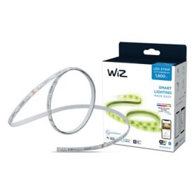 WiZ Color and Tunable White Dimmable Smart Wi-Fi Light Strip Base (2M) + Extension (2M)		