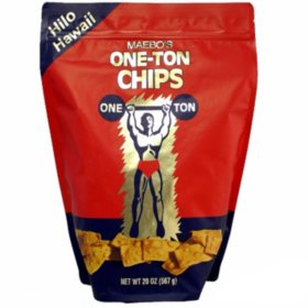 Maebo's One-Ton Chips, 20 oz.