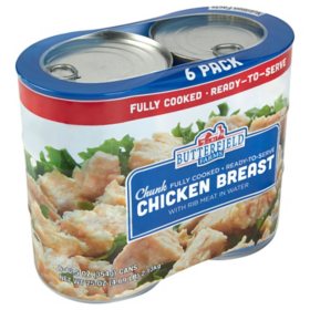 Butterfield Farms Chunk Chicken Breast in Water (12.5 oz., 6 pk.)