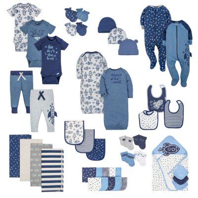 Gerber Baby Boys' Infant-and-Toddler-Pants-Clothing-Sets, Hello