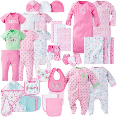 Newborn layette best sale set girl